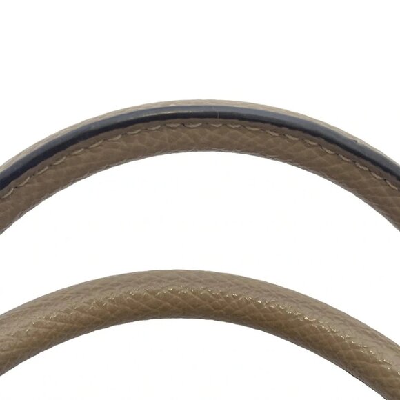 COACH - F34853 Beige Leather Tote Bag - Picture 6 of 8